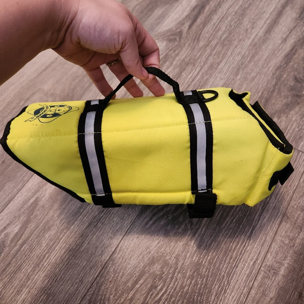 Dog Life Jacket Paws Aboard Adjustable Small